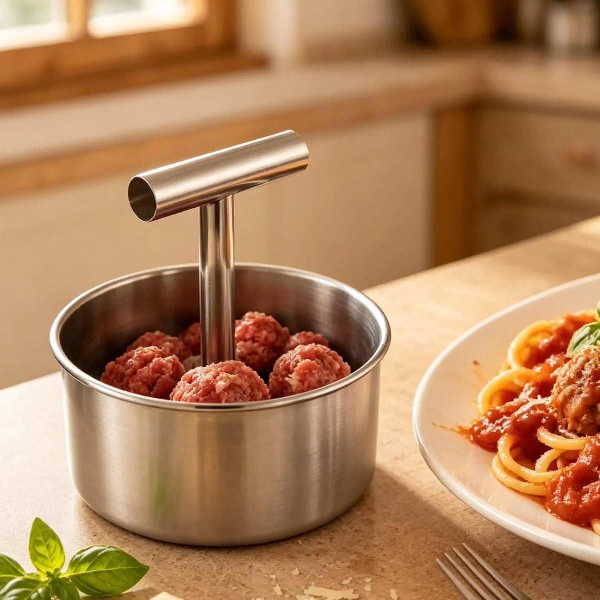 Meatball Making Set 12 Hole Press Meatball Maker Stainless Steel Meatball Maker Multifunctional Meat Maker Mold Kitchen Tools