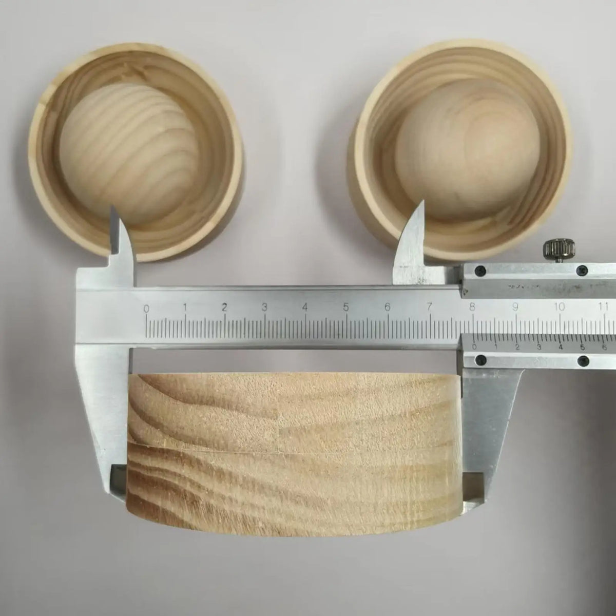 Wooden Dumpling Maker Press Tool Mold with Ball Manual Dough Skin Presser Hand Pie Rolling Tool Quick Dumpling Wrapper Maker
