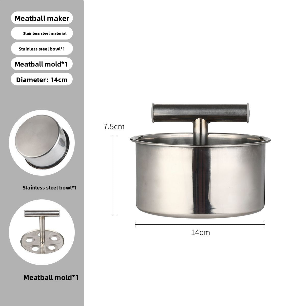 Household Meatball Making Artifact